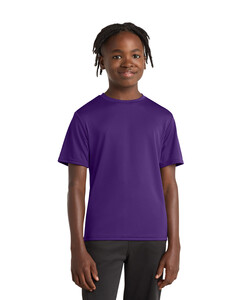 Port & Co PC380Y Purple-Youth Essential Performance T-Shirt Purple