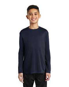 Port & Co PC380YLS Youth-Youth Long Sleeve Performance T-Shirt Youth
