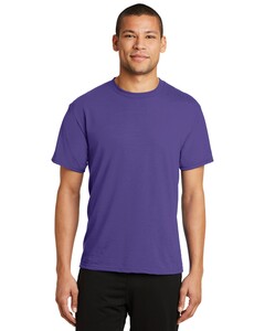 Port & Co PC381 Purple-Essential Blended Performance T-Shirt Purple