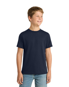 Port & Co PC381Y Navy-Youth Essential Blended Performance Tee Navy