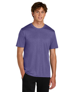 Port & Co PC390 Purple-Heather Performance Tee Purple