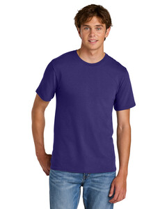 Port & Co PC43 Purple-Easy Cotton T-Shirt Purple