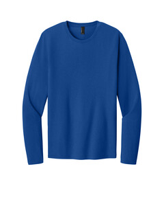 Port & Co PC43LS Blue-Easy Cotton Long Sleeve Tee Blue