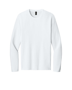 Port & Co PC43LS White-Easy Cotton Long Sleeve Tee White