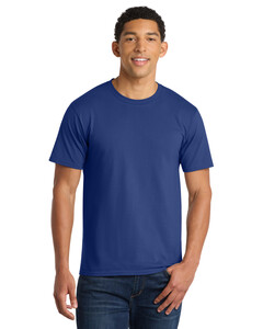 Port &amp; Co PC450 Blue-Fan Favorite T-Shirt Blue