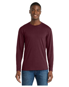 Port & Co PC450LS Maroon
