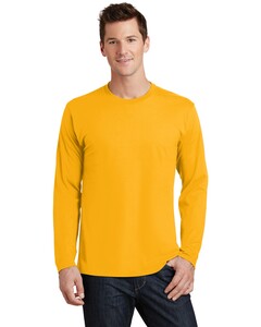 Port & Co PC450LS Yellow-Long Sleeve Fan Favorite T-Shirt Yellow