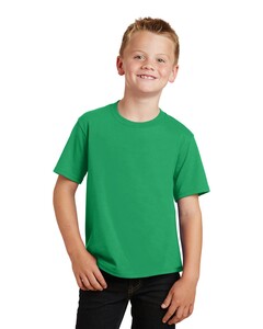 Port & Co PC450Y Green-Youth Fan Favorite T-Shirt Green