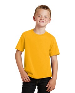 Port & Co PC450Y Yellow-Youth Fan Favorite T-Shirt Yellow