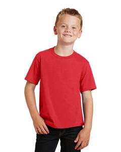 Port & Co PC450Y Red-Youth Fan Favorite T-Shirt Red