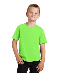 Port & Co PC450Y Green-Youth Fan Favorite T-Shirt Green