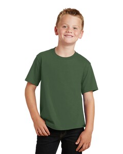 Port & Co PC450Y Green-Youth Fan Favorite T-Shirt Green