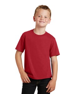 Port & Co PC450Y Red-Youth Fan Favorite T-Shirt Red
