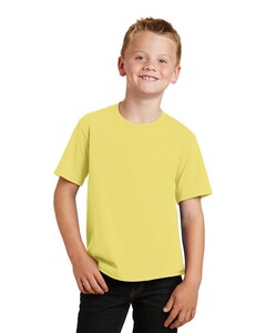 Port & Co PC450Y Yellow-Youth Fan Favorite T-Shirt Yellow
