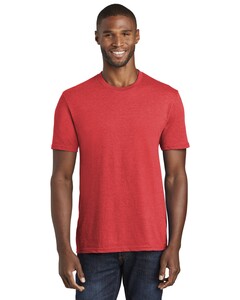 Port & Co PC455 Rib Knit-Fan Favorite Blend T-Shirt  Rib Knit