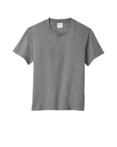 Port & Co PC455Y Gray-Youth Fan Favorite Blend T-Shirt Gray