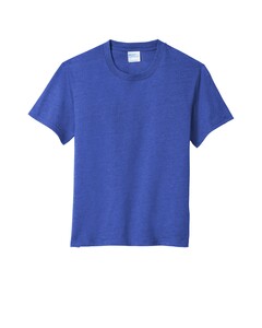 Port & Co PC455Y Blue-Youth Fan Favorite Blend T-Shirt Blue