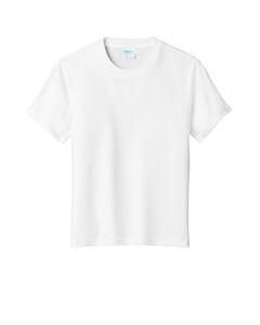 Port & Co PC455Y White-Youth Fan Favorite Blend T-Shirt White