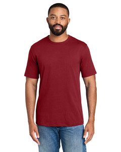 Port & Co PC460 Red-Fan Favorite Varsity Tee Red