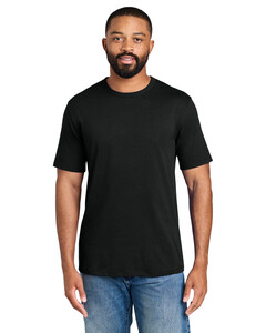 Port & Co PC460 Black-Fan Favorite Varsity Tee Black