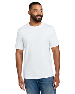 Port & Co PC460 White-Fan Favorite Varsity Tee White