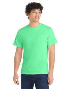 Port & Co PC54 Green-Core 100% Cotton T-Shirt Green