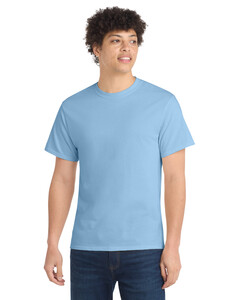 Port & Co PC54 Blue-Core 100% Cotton T-Shirt Blue