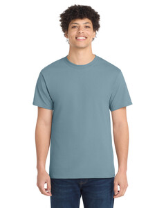 Port & Co PC54 Blue-Core 100% Cotton T-Shirt Blue