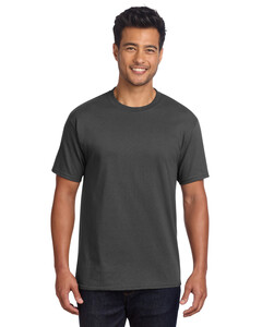 Port & Co PC54DTG Gray-Core Cotton DTG Tee Gray