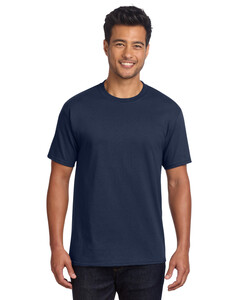 Port & Co PC54DTG Navy-Core Cotton DTG Tee Navy