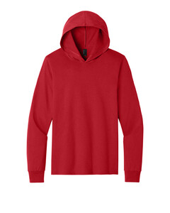 Port & Co PC54H Red-Core Cotton Pullover Hooded Tee Red