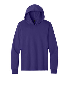 Port & Co PC54H Purple-Core Cotton Pullover Hooded Tee Purple