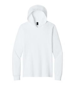 Port & Co PC54H White-Core Cotton Pullover Hooded Tee White