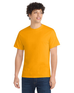 Port & Co PC54T Yellow-Tall Core Cotton T-Shirt  Yellow