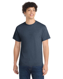 Port &amp; Co PC54T Navy-Tall Core Cotton T-Shirt  Navy