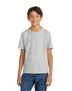 Port & Co PC54Y Gray-100% Cotton Youth T-Shirt Gray
