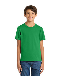 Port & Co PC54Y Green-100% Cotton Youth T-Shirt Green