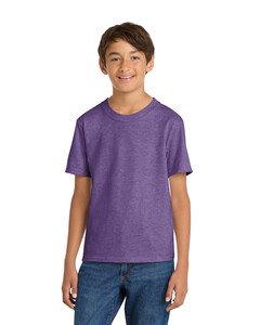 Port & Co PC54Y Purple-100% Cotton Youth T-Shirt Purple