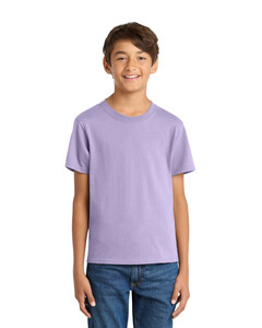 Port & Co PC54Y Purple-100% Cotton Youth T-Shirt Purple