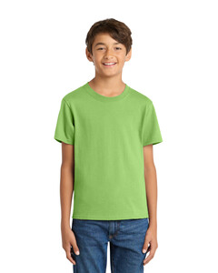 Port & Co PC54Y Green-100% Cotton Youth T-Shirt Green