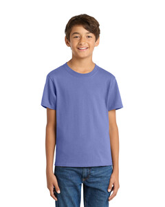 Port & Co PC54Y Purple-100% Cotton Youth T-Shirt Purple
