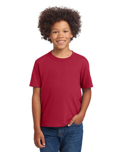 Port & Co PC54YDTG Red-Youth Core Cotton DTG Tee  Red
