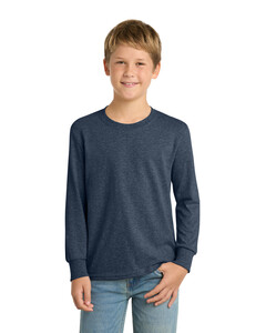 Port & Co PC54YLS Youth-Youth Long Sleeve 5.4-oz 100% Cotton T-Shirt Youth