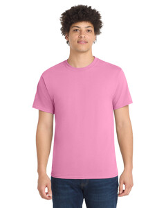 Port & Co PC55 Pink-Core Blend 50/50 Cotton/Poly T-Shirt Pink
