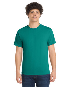 Port & Co PC55 Blue-Green-Core Blend 50/50 Cotton/Poly T-Shirt Blue-Green