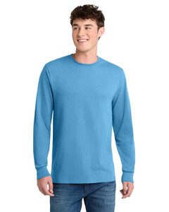 Port & Co PC55LS Blue-Green