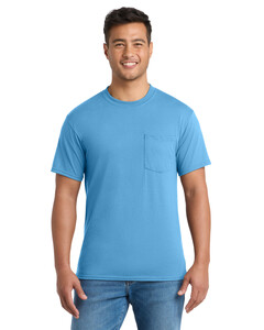 Port & Co PC55P Blue-Green