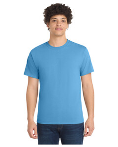Port & Co PC55T Blue-Green-Tall Core Blend T-Shirt Blue-Green