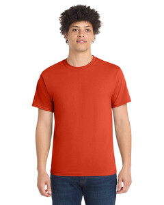 Port &amp; Co PC55T Orange-Tall Core Blend T-Shirt Orange