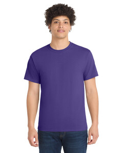 Port & Co PC55T Purple-Tall Core Blend T-Shirt Purple